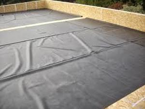 EPDM Rubber Roof - Not Smooth Central VA Roofing Central Contractor