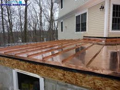 Copper Metal Roof Panels