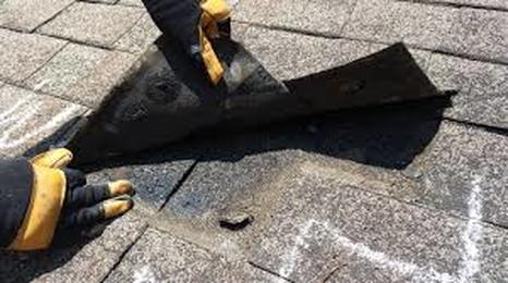 Improper Placement of Shingle Nail Found During Inspection